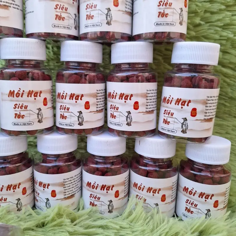 Mồi HẠT câu TRẮM , CHÉP ,TRÔI ,DIẾC ,RÔ PHI  siêu nhạy Bắt Cá 7