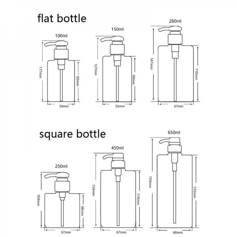 Portable Travel Liquid Soap Dispenser Refillable Hand Pump Shampoo Shower Gel Lotion Bottle frog  soap  dispenser 4