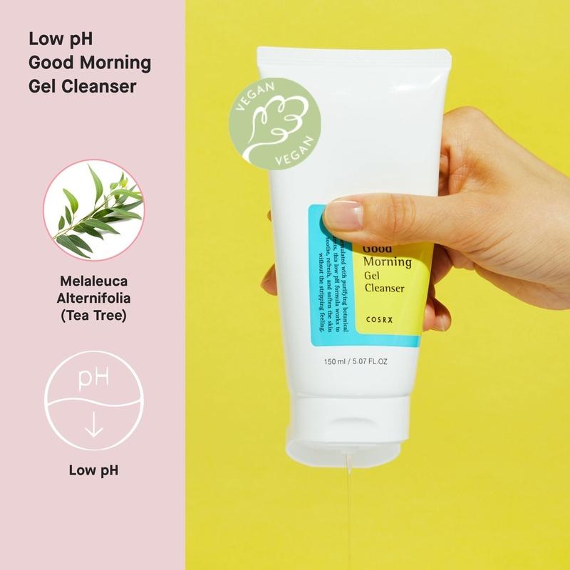 COSRX AHA/BHA,Low PH Good Morning Cleanser,Advance Snail 95 Mucin Essence, Snail 92 All In 1 Cream, Aloe Soothing Sun Cream SPF 50,Propolis Synergy Toner,Salicylic Acid Daily Gentle Cleanser Membersihkan Perawatan Wajah Facial 4