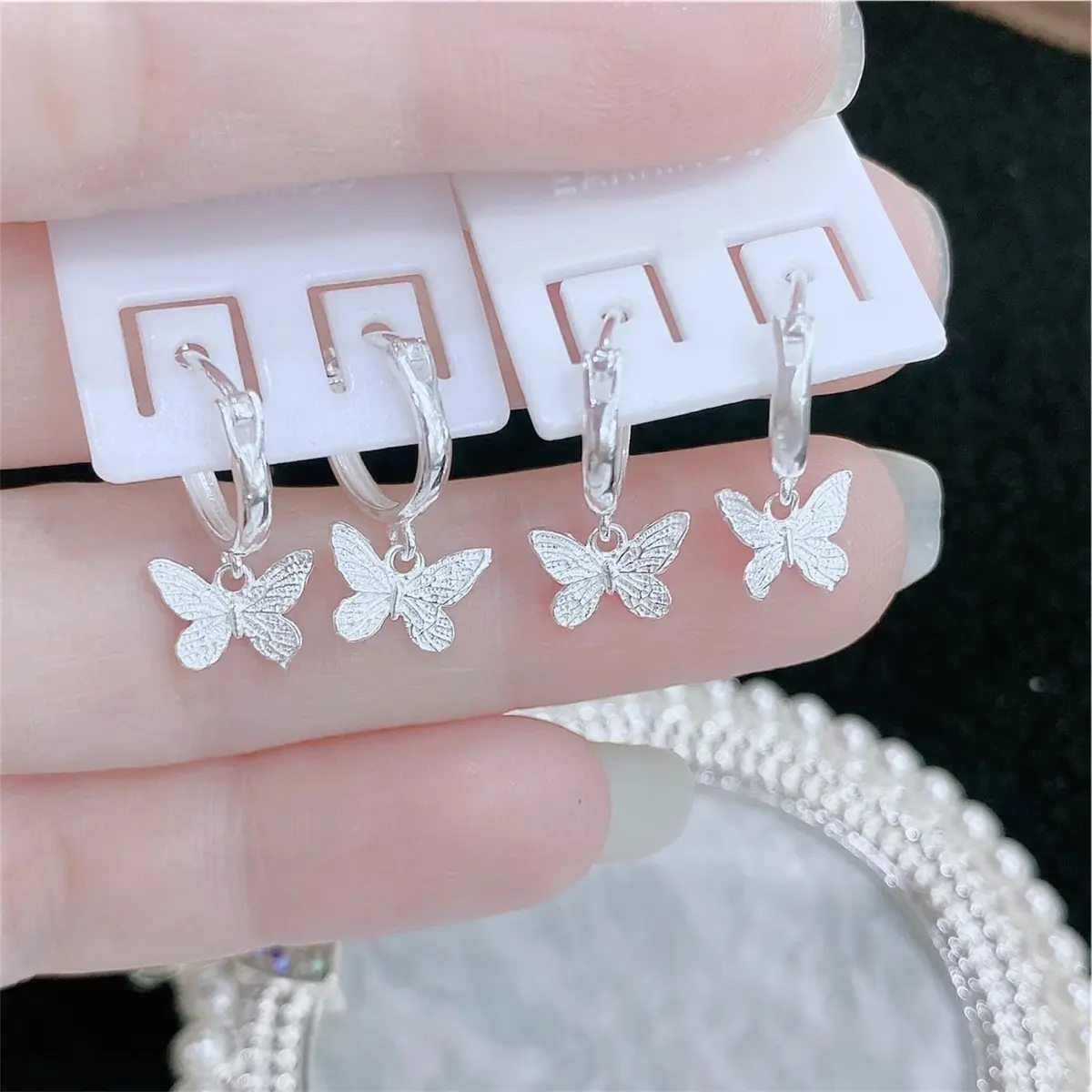 Bông Tai Bạc Cho Bé Yêu Mẫu Mới DAJ