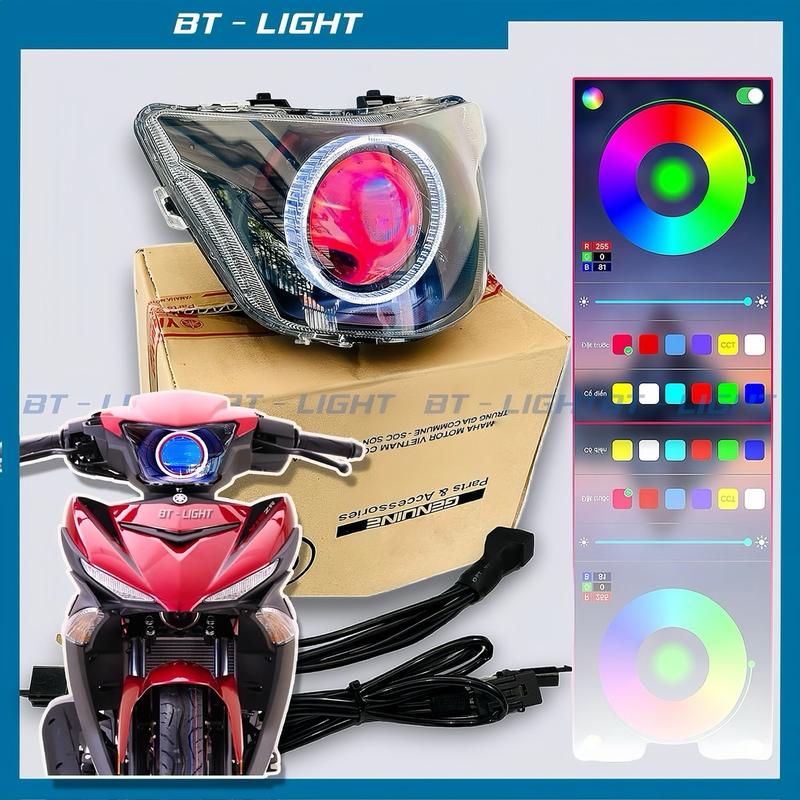 Đèn Bi Cầu Led M10 Light V4 Exciter 150 đời 2015 đến 2018 Đèn Pha Led bicau