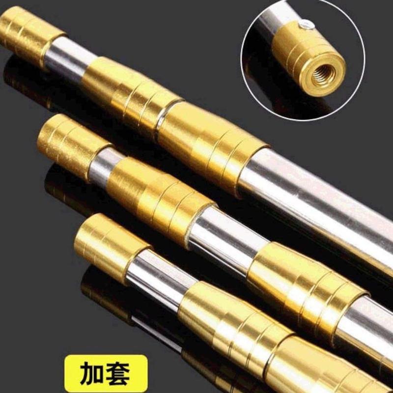 Cán vợt ,Cán vợt câu cá cán vợt inox 2.1m-2.5m-3m cứng cáp và chắc chắn dùng gắn mặt vợt câu cá hoặc làm sào phơi