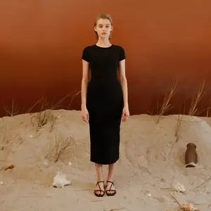 CELCIUS WOMAN "RESORT" Raglan Dress LIN000056W LIN000140W Hitam