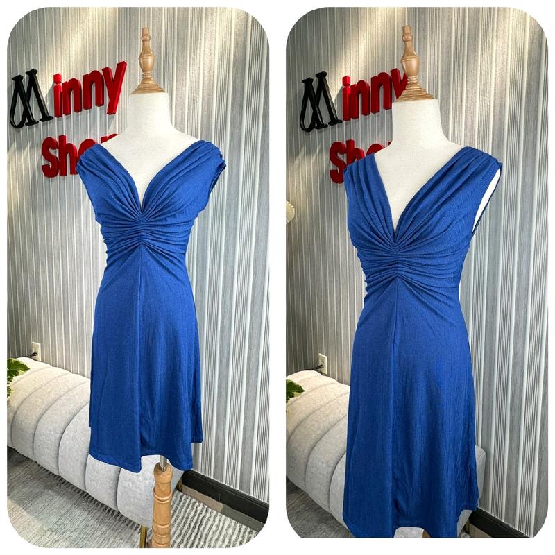 Đầm Thun Nhún Cổ Tim Dáng A  _ TB2289. Dress Nữ Đi Tiệc, Đi Làm, Đi Chơi. Tôn Dáng Kem Che Khuyết Điểm Cho Women Nữ Women Dress Thun 3