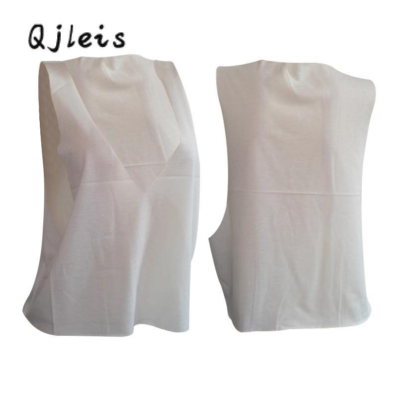 Product Introduction of Women Tank Top, Sleeveless V-neck Loose Solid Vest Summer Clubwear for Bar Vacation 32