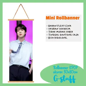 MINI ROLL BANNER BTS PROOF JIN