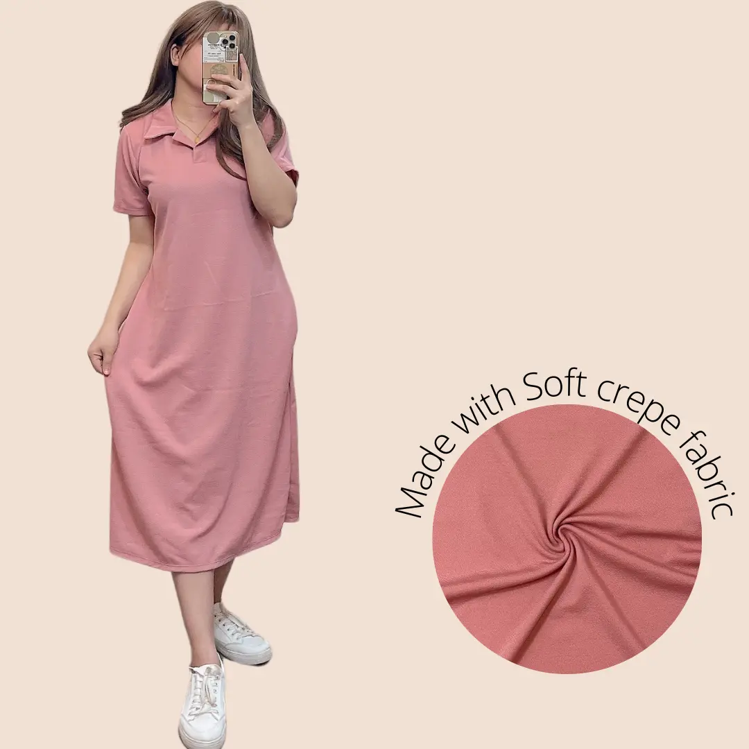 JASMIN CLASSY DRESS / CASUAL DRESS / FORMAL DRESS / SUNDAY DRESS / MATERNITY DRESS/ SIMPLE OFFICE DRESS/ COMFORTABLE SWEET DRESS/ With Collar, with Pockets, Self tie, Midi Dress Casual Plain Sweet - TikTok Shop Philippines JASMIN CLASSY DRESS / CASUAL DRESS / FORMAL DRESS / SUNDAY DRESS / MATERNITY DRESS/ SIMPLE OFFICE DRESS/ COMFORTABLE SWEET DRESS/ With Collar, with Pockets, Self tie, Midi Dress Casual Plain Sweet - TikTok Shop Philippines