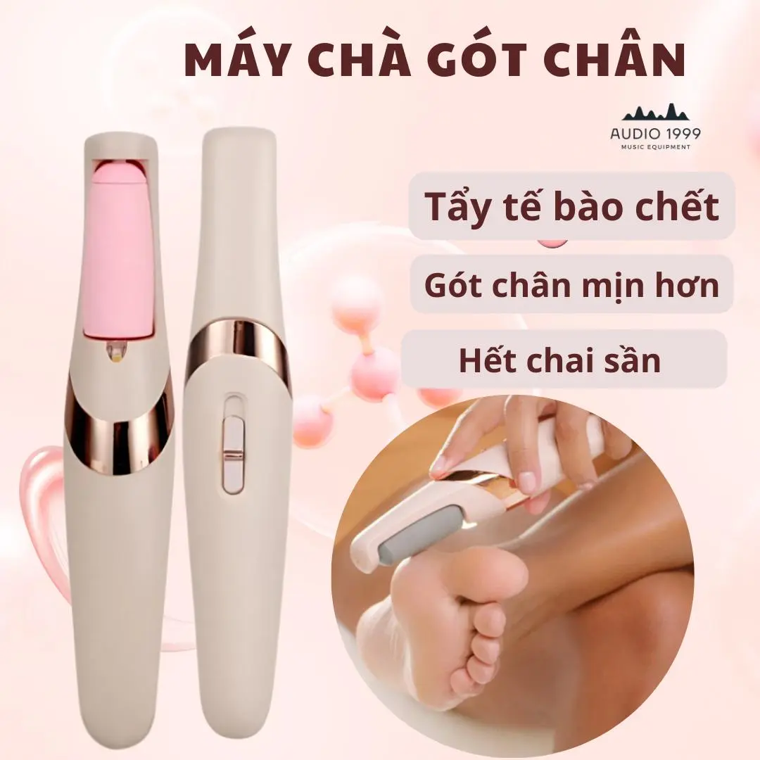 Máy Chà Gót Chân Loại Bỏ Da Chết Và Vết Chai - Máy Mài Gót Chân Tẩy Da Chết