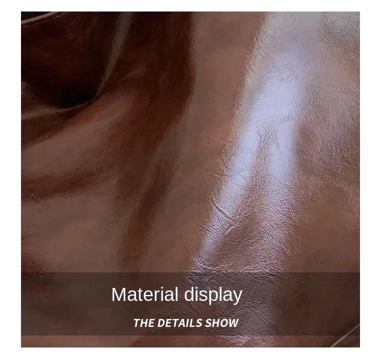 Product Introduction of Beg Tote untuk Wanita, Fesyen, Beg Ketiak, Kapasiti Besar, Kulit Pu Lembut, Beg Bahu, Beg Selempang Retro, Kasual dan Mudah Alih, Beg Baldi 2
