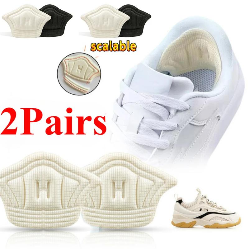 2 Pairs Shoes Heel Sticker Insoles for Sport Shoes Antiwear Feet Pad ...