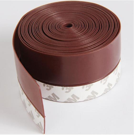 Ron chặn cửa 45mm Miếng chắn khe cửa cách âm giữ nhiệt trong phòng Thanh dán chân cửa chống gió lùa dán mọi loại cửa
