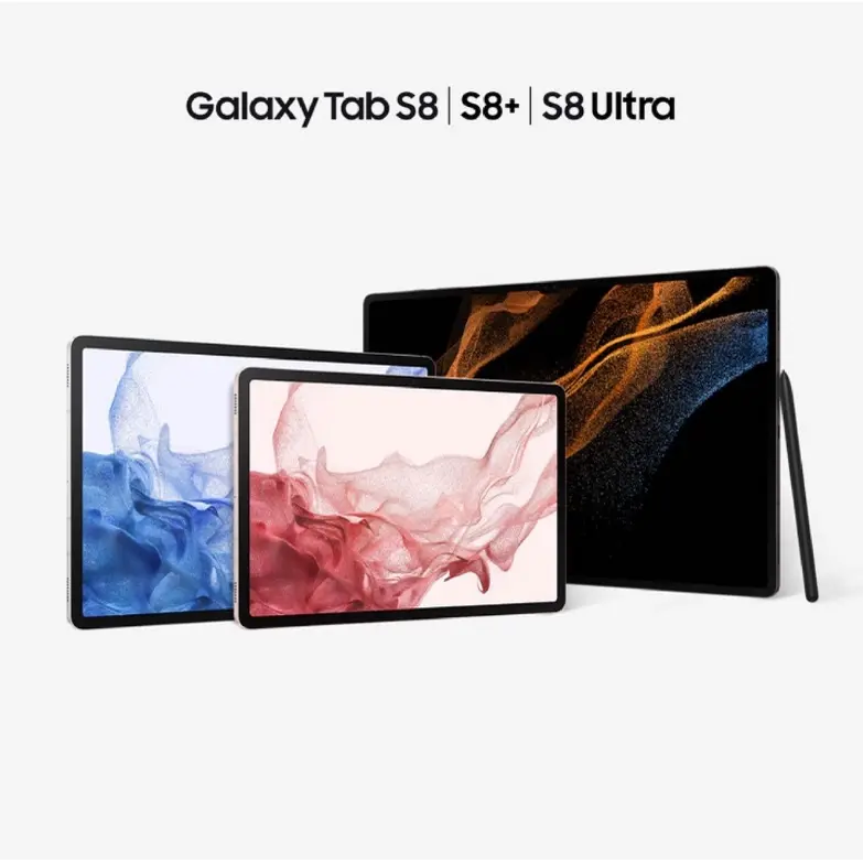 [PROMO] Tablet PC Asli Baru Galaxy Tab S8 S8+ 12GB+512GB Tablet Android 10.1inch Layar Full Screen Wifi 5G Dual SIM 3