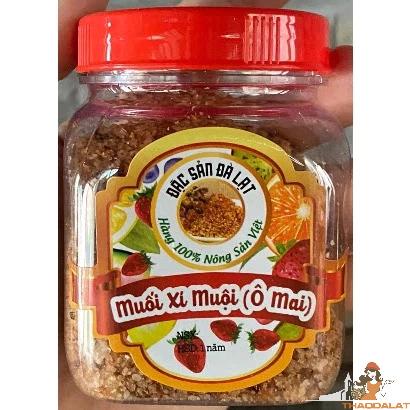 Muối xí muội - muối thính giúp các món chua trở lên ngọt hơn dễ ăn kết hợp vị chua chua, cay cay - Đặc sản Thảo Đà Lạt 2
