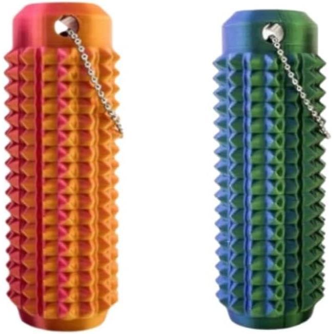 Little Ouchies – Porte-clés Fidget à Picots – Soulagement Stress Et Anxiété – 3 Pièces – Couleur Aléatoire