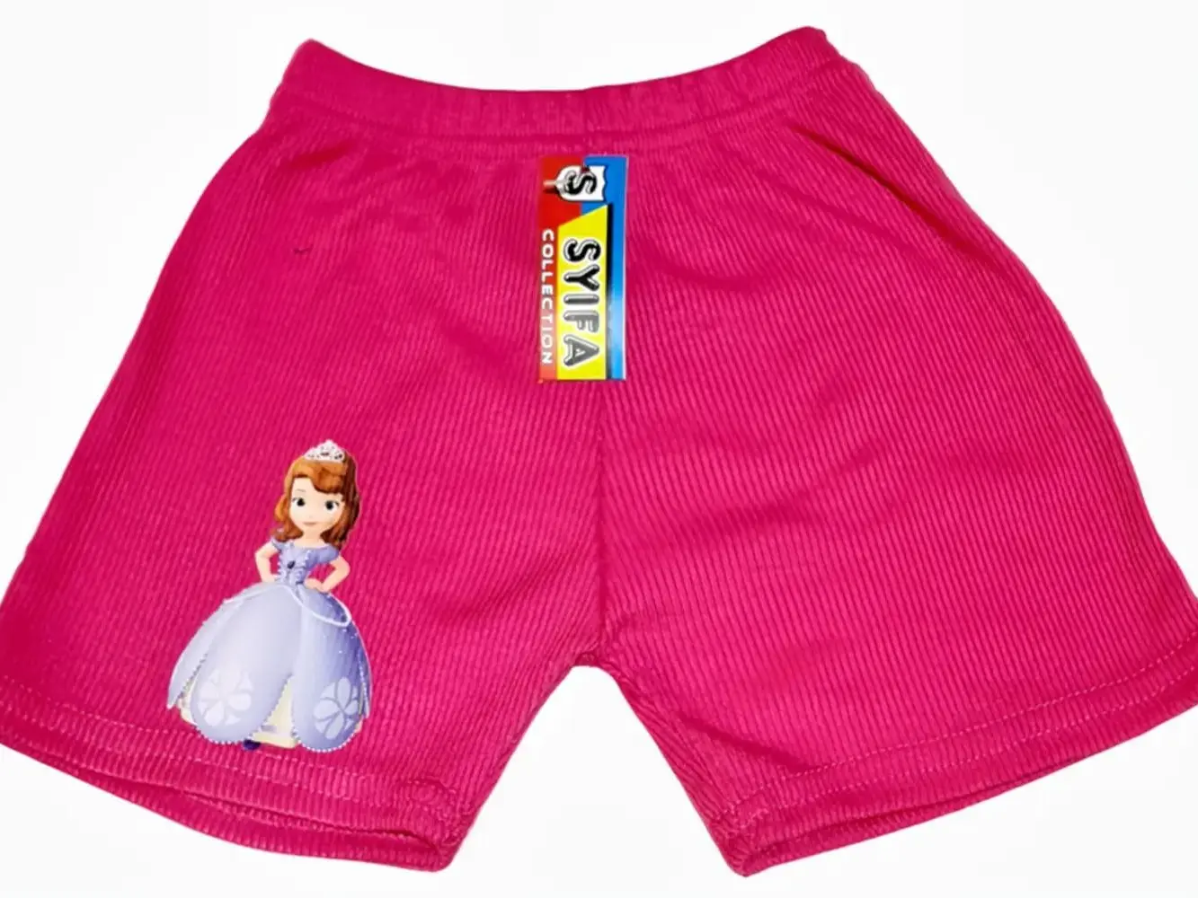 3pcs celana short  karakter anak perempuan 1-5 tahun classic gold bawahan bepergian random