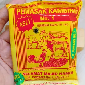 BUMBU GULAI KAMBING PEMASAK KAMBING SELAMAT MAJID HAMID ASLI 200 GRAM Masakan Ayam Instan Msg