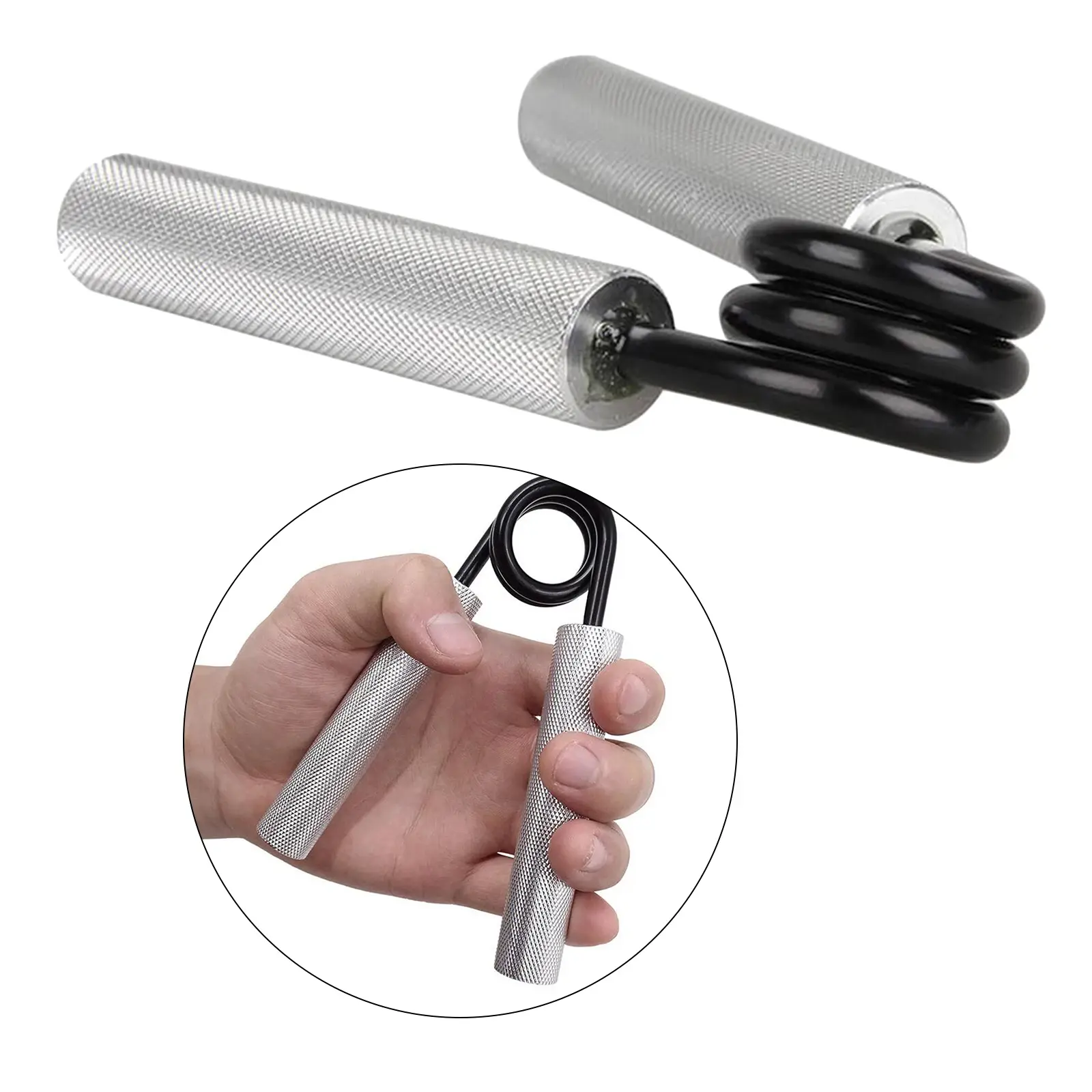 Dụng Cụ Luyện Tập Cơ Tay Bằng Kim Loại Chuyên Nghiệp, Kẹp Luyện Tăng Cường Lực Nắm Tay Và Sức Bền Cơ Tay