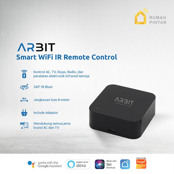 Gambar ARBIT WiFi IR Infrared Remote Controller Remot Pintar Wireless Elektronik Smart Home Usb tuya dari ARBIT Smart Home Kota Administrasi Jakarta Barat Tokopedia