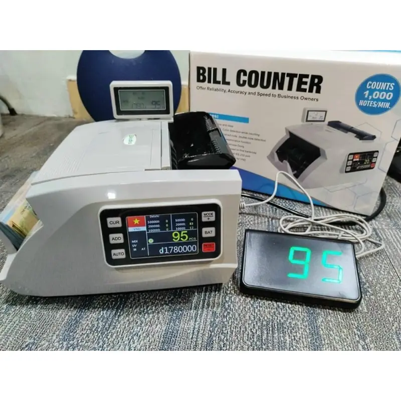Máy Đếm Tiền Nhật Bản OUDIS 9900 New 2024 Phát Hiện Tiền Siêu Giả - Hàng Chính Hãng - BH 2 Năm - Có Xuất VAT 3