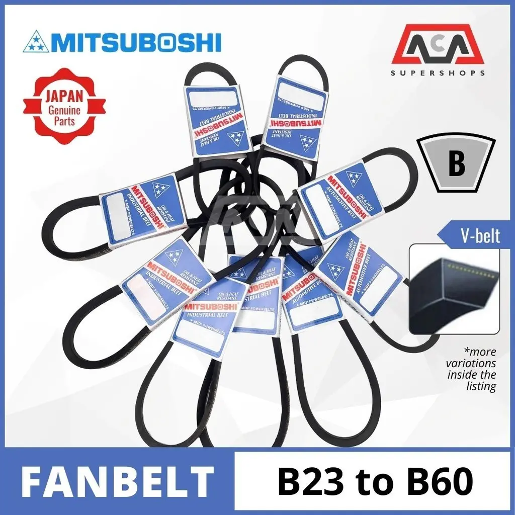 MITSUBOSHI V-BELT / RADIATOR BELT / INDUSTRIAL BELT ( 