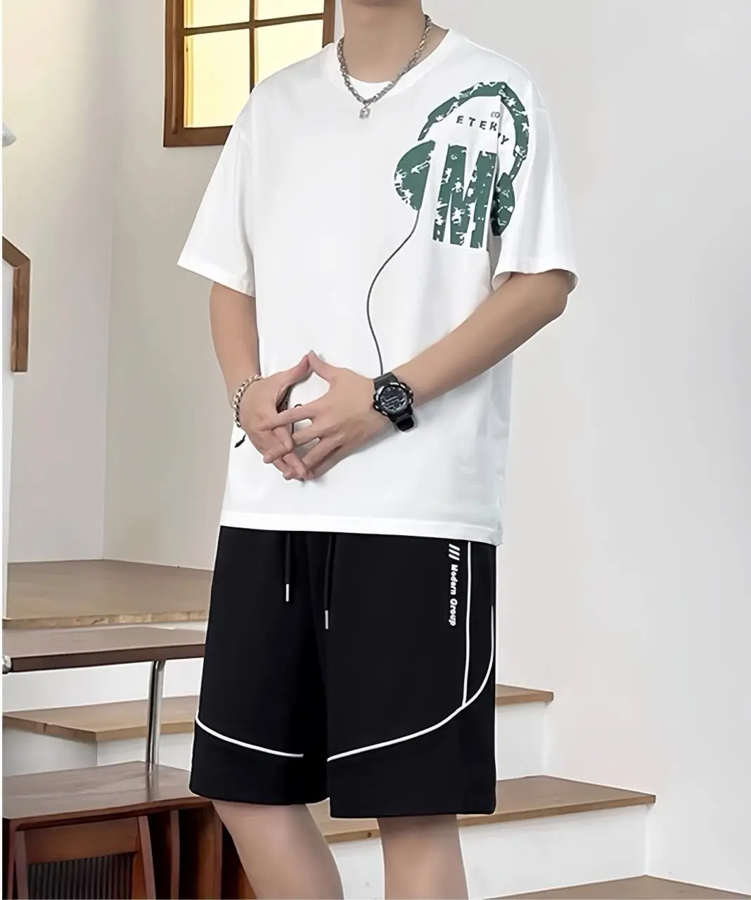 AT06:Bộ cộc tay Nam Nữ cổ tròn,chất liệu cotton POLY mềm mịn cao cấp Sport Chạy Bộ Top