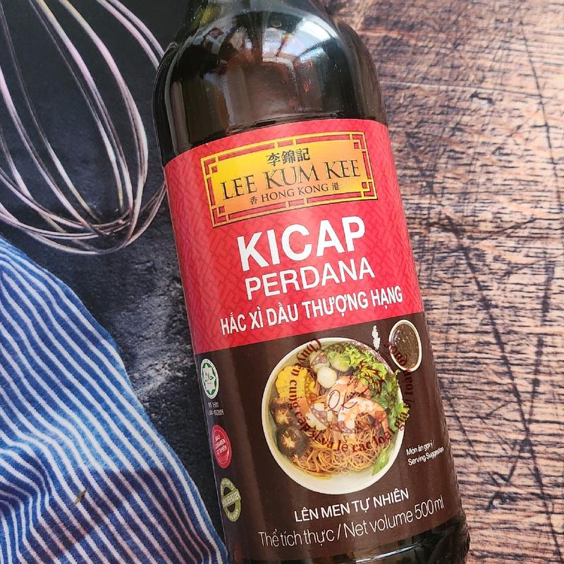 Hắc xì dầu thượng hạng kicap Lee Kum Kee 500ml