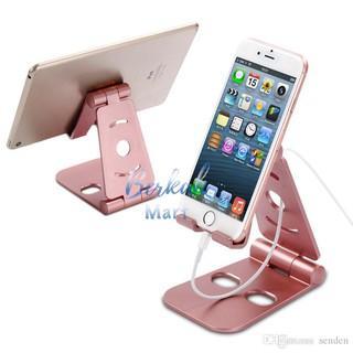 TERKUAT STAND HP FOLDING BRACKET LIPAT HANDPHONE TABLET TAB IPAD HOLDER STANDING DUDUKAN DOCKING HP 1