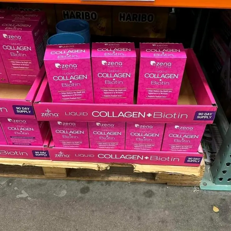 collagen zena 900ml giúp da căng mịn, giảm nếp nhăn, tóc, móng dẻo dai hơn hàng nội địa mỹ daye xa 2