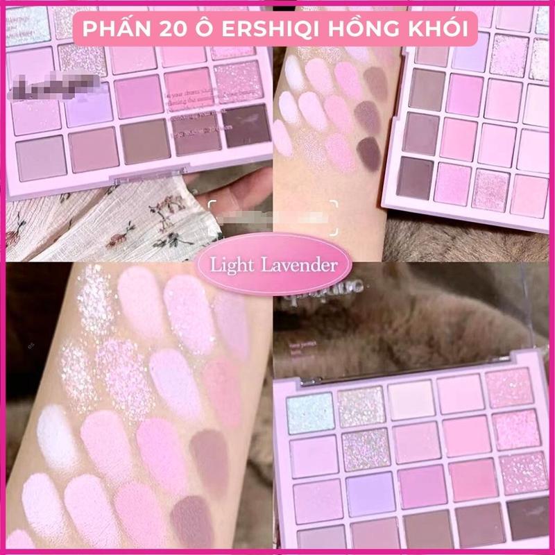 Phấn Mắt 20 ô ErshiQi Hồng Khói Nhẹ Nhàng