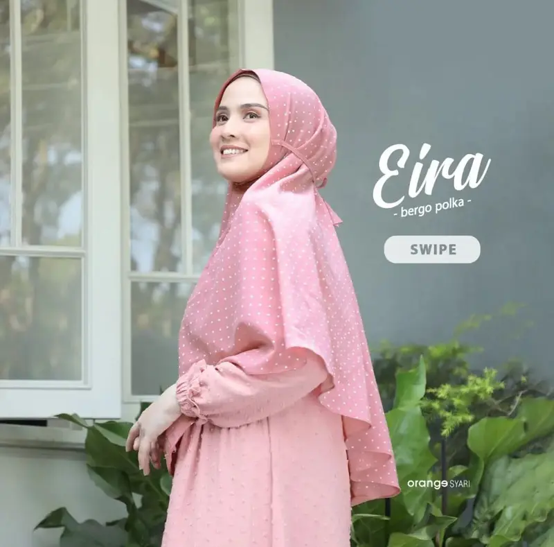 Kerudung Instan Polka Bergo Eira Daily Wanita Muslim 2