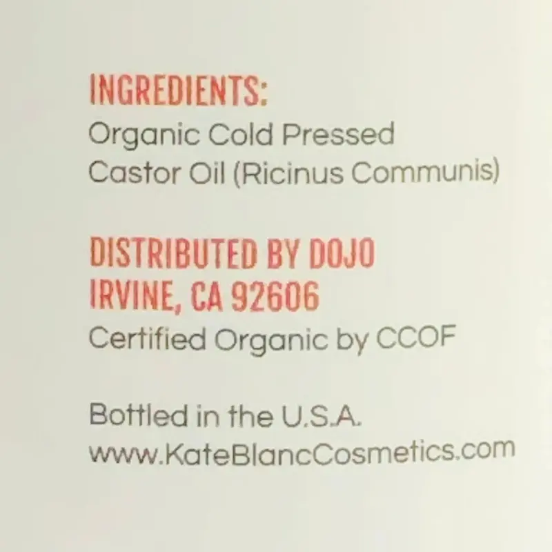 Dầu thầu dầu Castor Oil dưỡng body, tóc, lông mi & lông mày 1