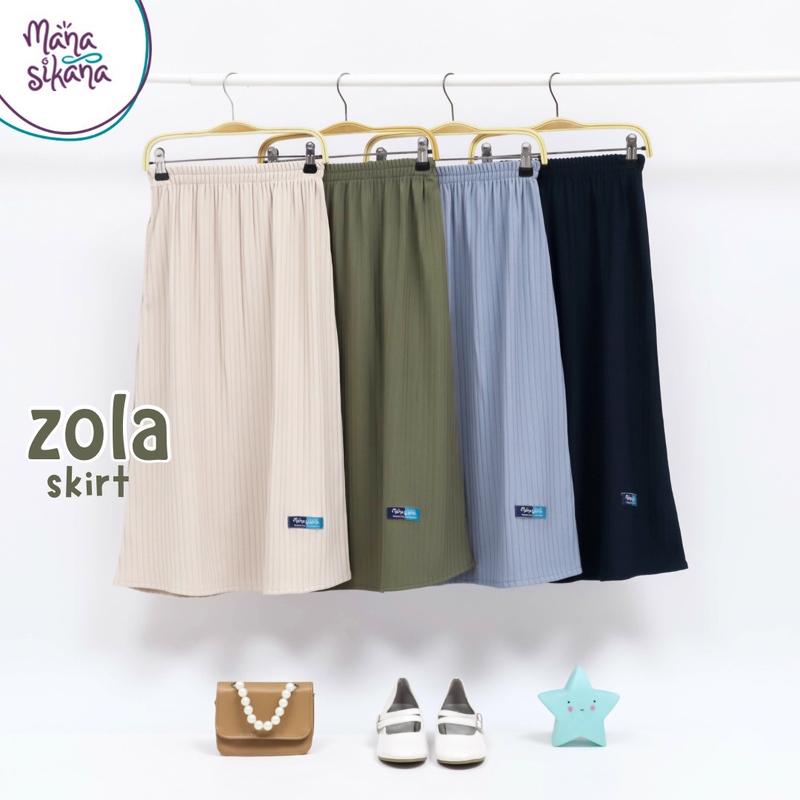 MANASIKANA Zola Skirt Rok Anak Perempuan Premium Knitt 3-13 tahun Fashion 2