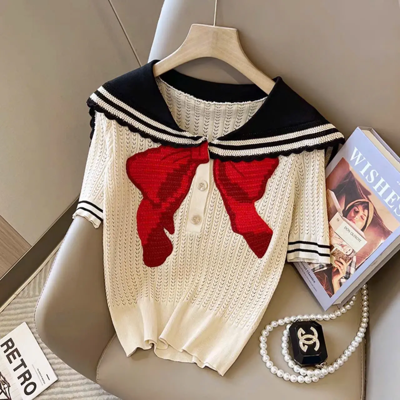 Áo len tăm mỏng M3 Nữ Women Top