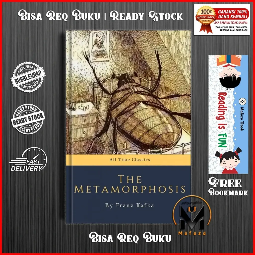 The Metamorphosis by Franz Kafka (English/Indonesia)