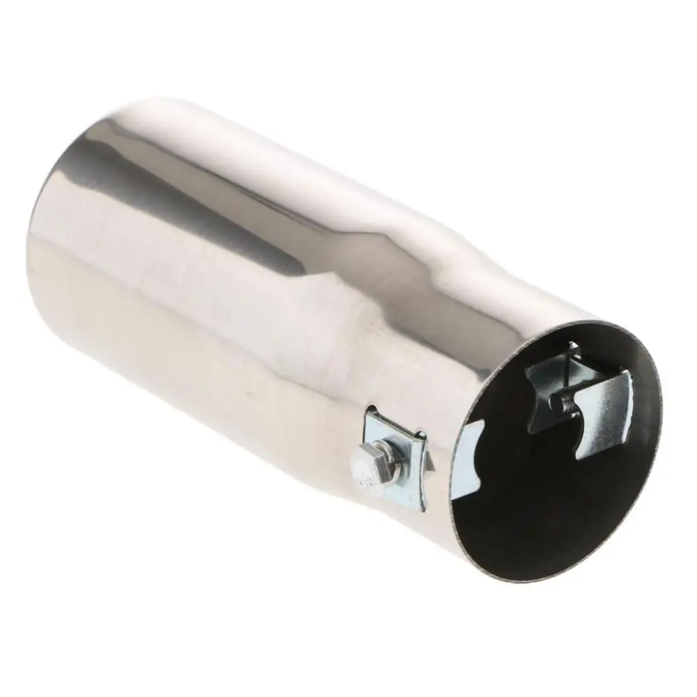 30-50mm Stainless Steel Carbon Fiber Car Exhaust Tail Tip