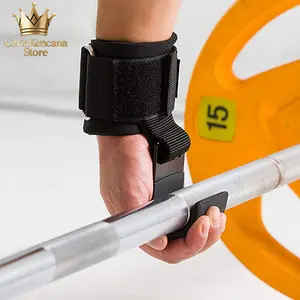 Kait Pergelangan Tangan Pull-Up Batang Horizontal Peralatan Olahraga Angkat Besi Latihan Kekuatan Material Baja Tahan Lama Ukuran Standar