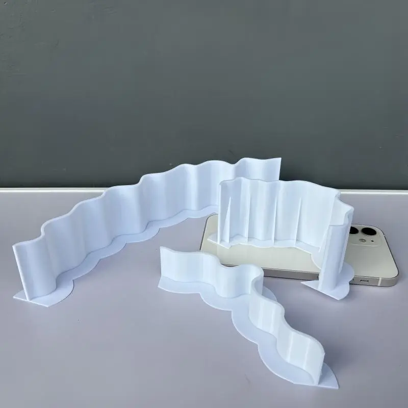 3D Printed Fish Tank Decoration board, 3 Counts/set Artificial Hill Shaped Decoration board, Fish & Shrimp Habitat board, Aquarium Decoration 6