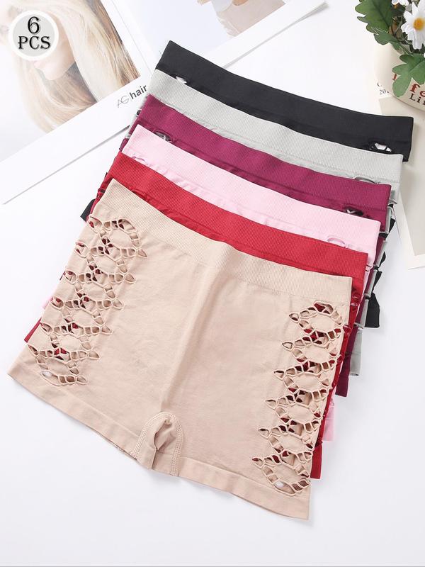 Women's Plain Boyshorts, Regular Fit Casual Comfy Breathable Boyshorts for Daily Wear, Ladies Underwear for All Seasons 1