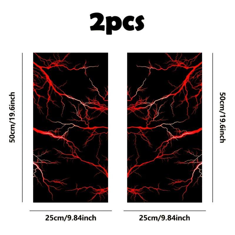 Car Lightning-Pattern Sticker, Self Adhesive Car Sticker, Waterproof Car Decal, Car Exterior Decoration Accessories for Car Glass & Metal Surface 5