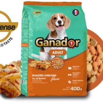 [ Combo 5 gói ] Thức ăn Ganador cho chó con, chó trưởng thành bịch 400g 7