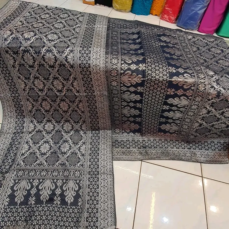 Songket mesin Palembang cantik dan bagus b60 Elegan Selendang 3