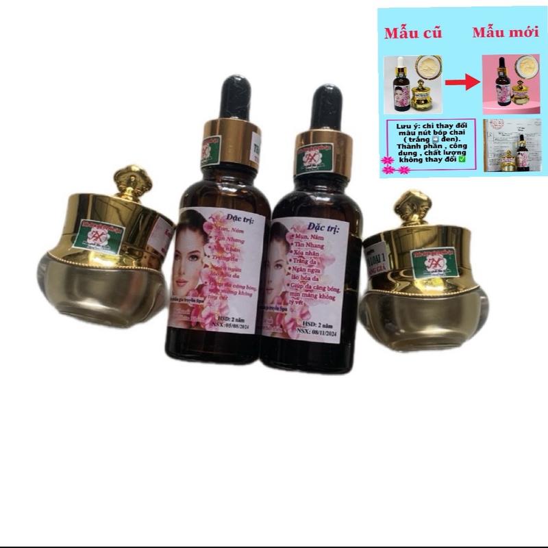 2combo Tinh chất Thảo dược thiên nhiên chuẩn spa Skincare 0