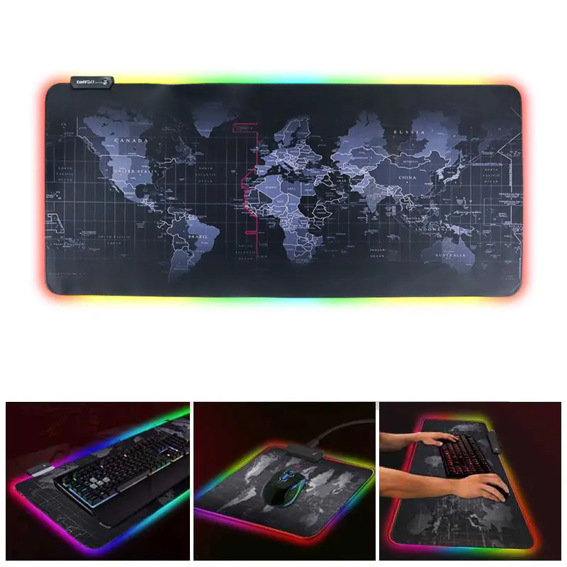 Promo !!! Gaming Mouse Pad RGB Keren Beraneka Motif & Ukuran 7