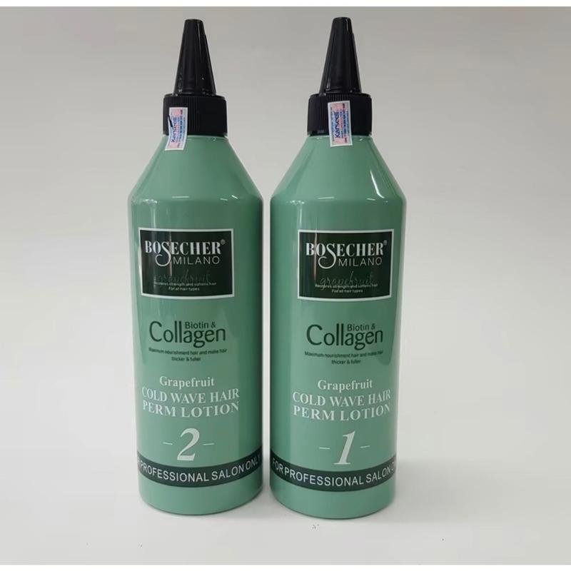 Thuốc Uốn Xoăn lạnh bosecher colagen cao cấp nam Nữ