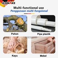 Gambar JERMAN MONAKE Top!! Hand Saw Gergaji Potong Kayu 18inch (COD) Mata Original Germany Tangan Graji Geraji Potong Handsaw Untuk Kayu / Triplek / Pipa PVC / Gypsum - 14inch dari Sunctools Official Store Kota Administrasi Jakarta Barat 5 Tokopedia