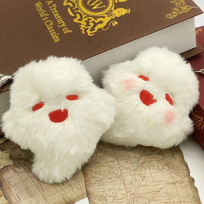 Product Introduction of Genshin Impact Hu Tao Ghost, Búp Bê Nhồi Bông Dễ Thương, Móc Chìa Khóa Đồ Chơi Mềm, Móc Khóa Ba Lô, Trò Chơi Nhập Khẩu, N6J3, Hàng Mới Về 24