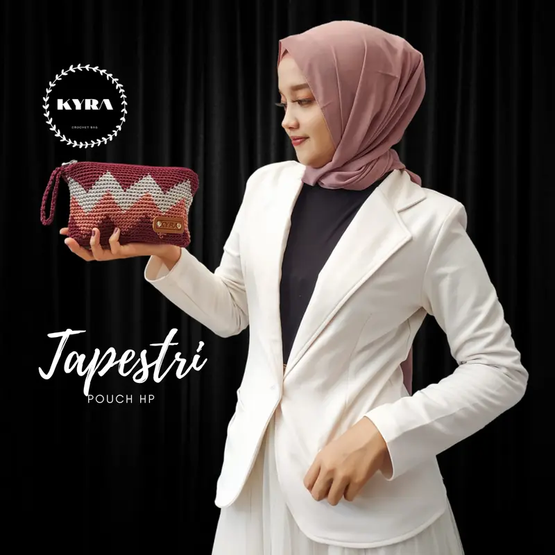 DOMPET RAJUT TSPESTRI DUA RUANG 4