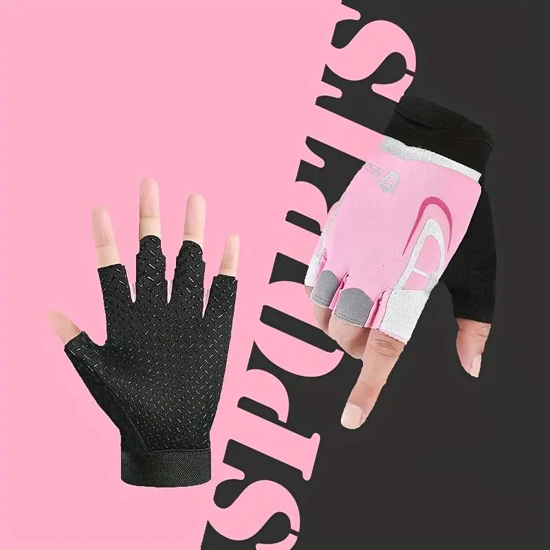 Breathable Lightweight Sports Gloves, Fashionable Sports Gloves for Outdoor Activities, Sports & Outdoor Clothing Accessories for Women & Men 2