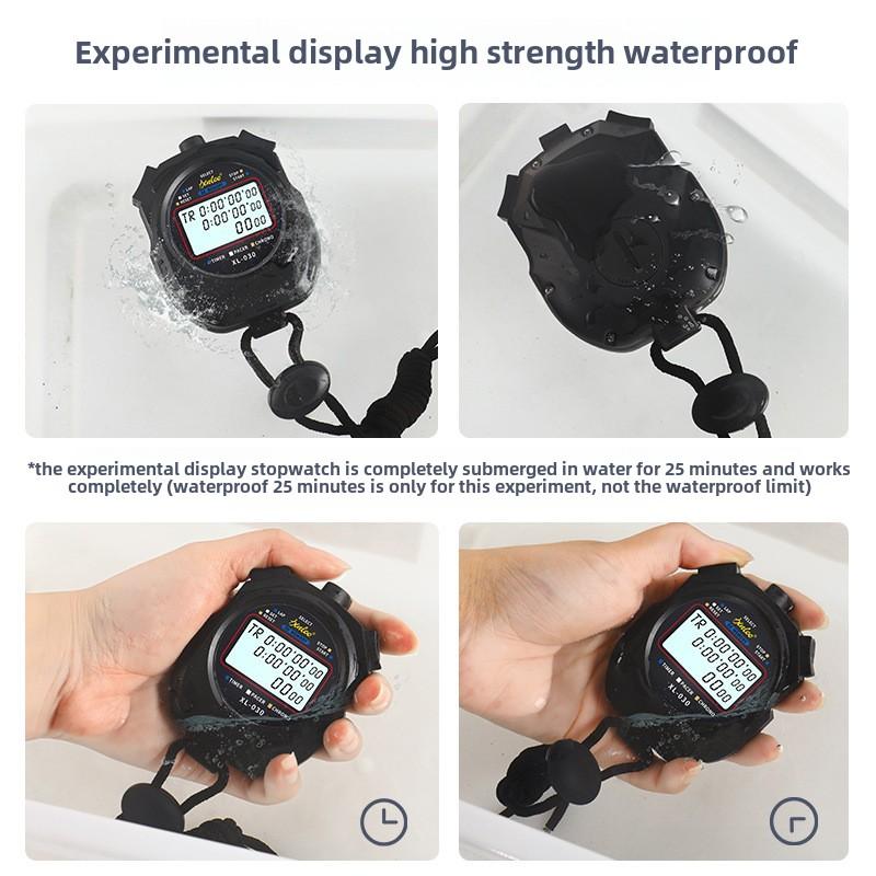 Electronic stopwatch timer race students running professional gym training sports trainer sports code watch 2
