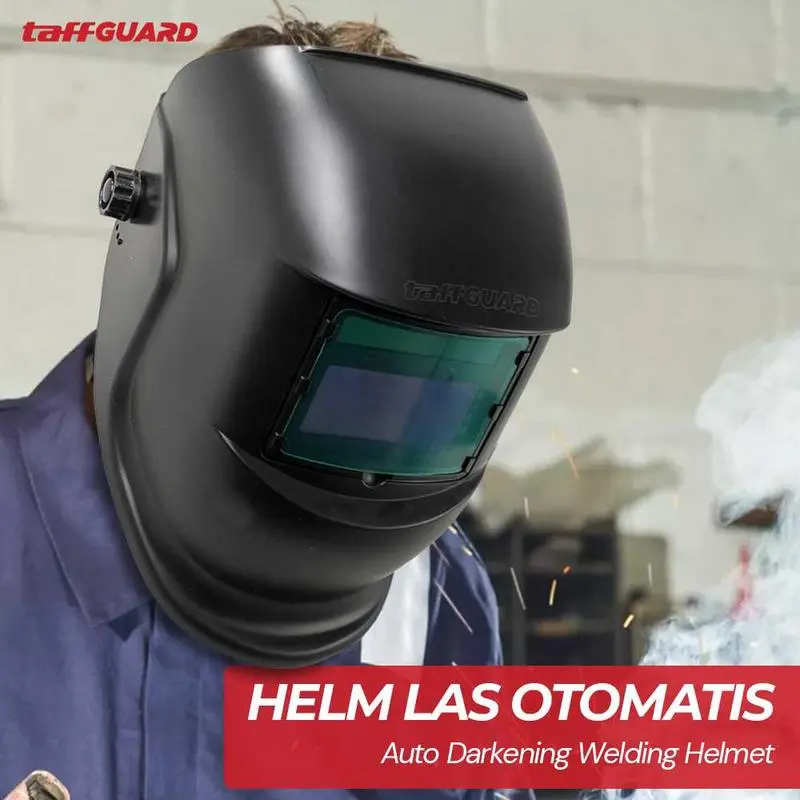 Taffware DEKO Helm Las Otomatis Auto Darkening Welding Helmet - MZ224 0